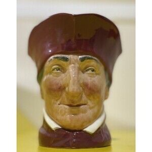 6" Toby Character Mug, The Cardinal Royal Doulton Made in England, A stamp